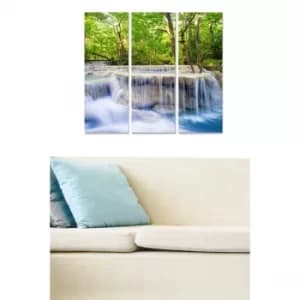 MDF4479792 Multicolor Decorative MDF Painting (3 Pieces)