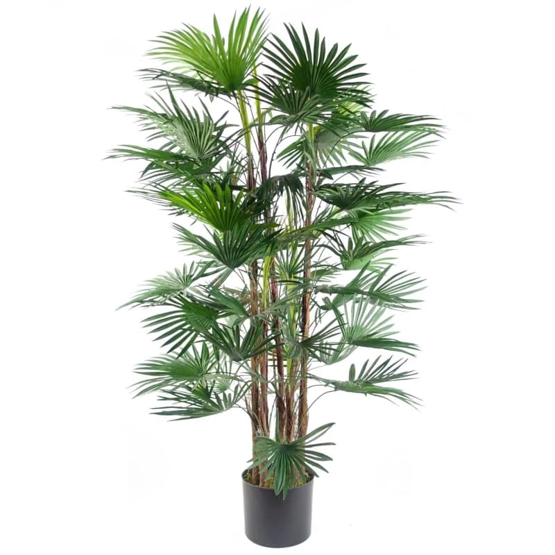 Leaf Design 120cm Fan Palm Artificial Tree