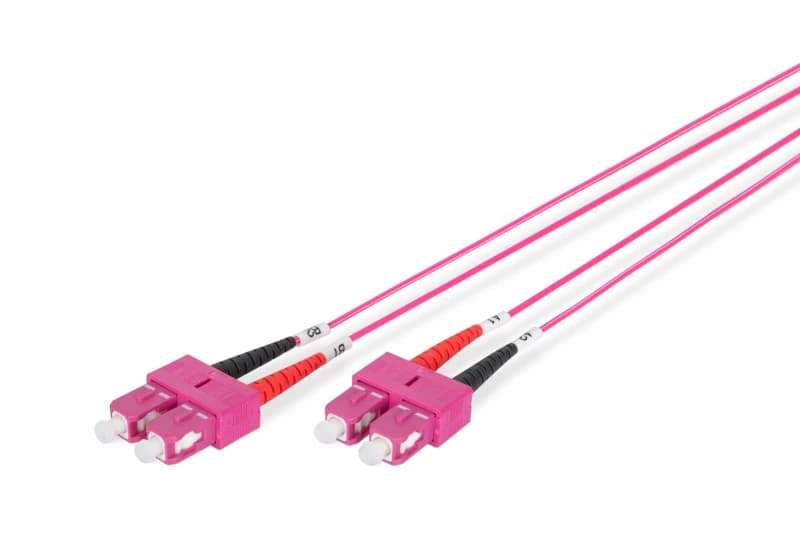 Digitus Fiber Optic Multimode Patch Cord. OM4. SC / SC
