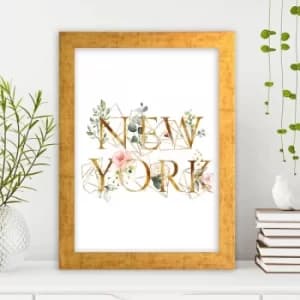 AC1074372515 Multicolor Decorative Framed MDF Painting