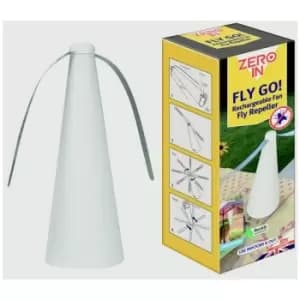 Zero In Fly Go Repeller USB Rechargeable Fan - ZER889