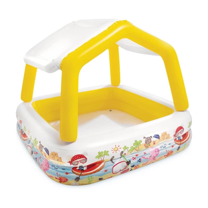 Intex Sun Shade Pool Yellow unisex one size