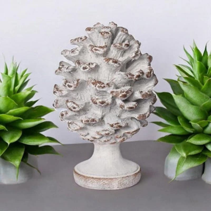 MSL 27CM RESIN FLOWER DECORATION
