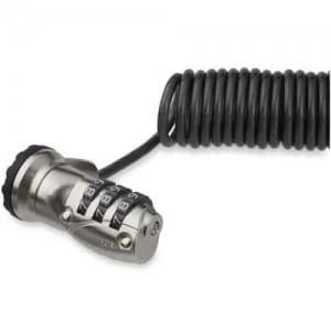 Laptop Self Coiling Cable 3 Digit Lock