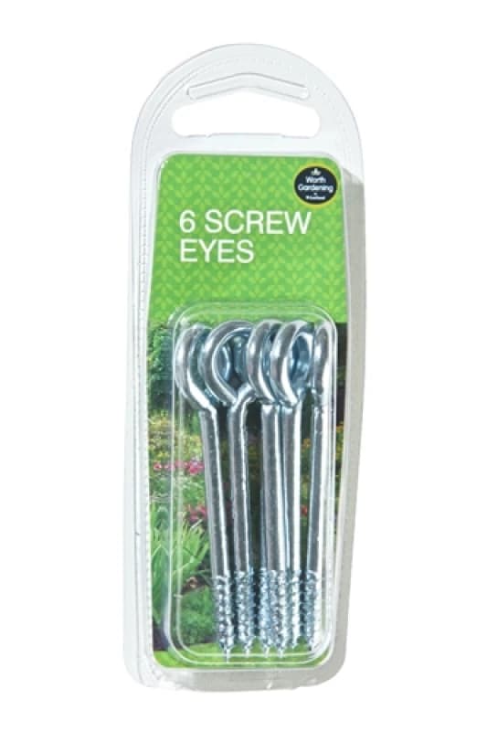 Garland Screw Eyes (6) W0891