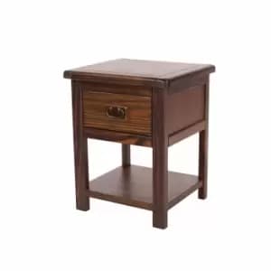 Boston 1 Drawer Bedside Cabinet