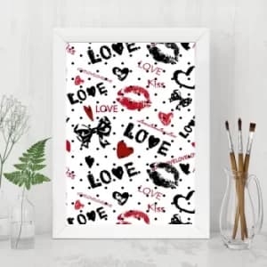 BC3706028129 Multicolor Decorative Framed MDF Painting