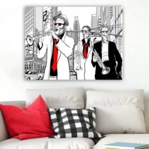 106975544_70100 Multicolor Decorative Canvas Painting