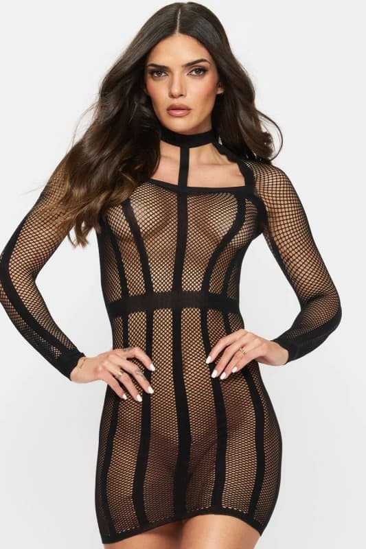 Ann Summers Jupiter Dress Black