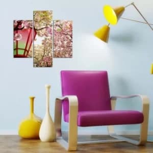 3MDF-038 Multicolor Decorative MDF Painting (3 Pieces)