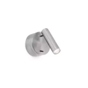 Boc LED Satin Nickel Reading Light 3W 3000K