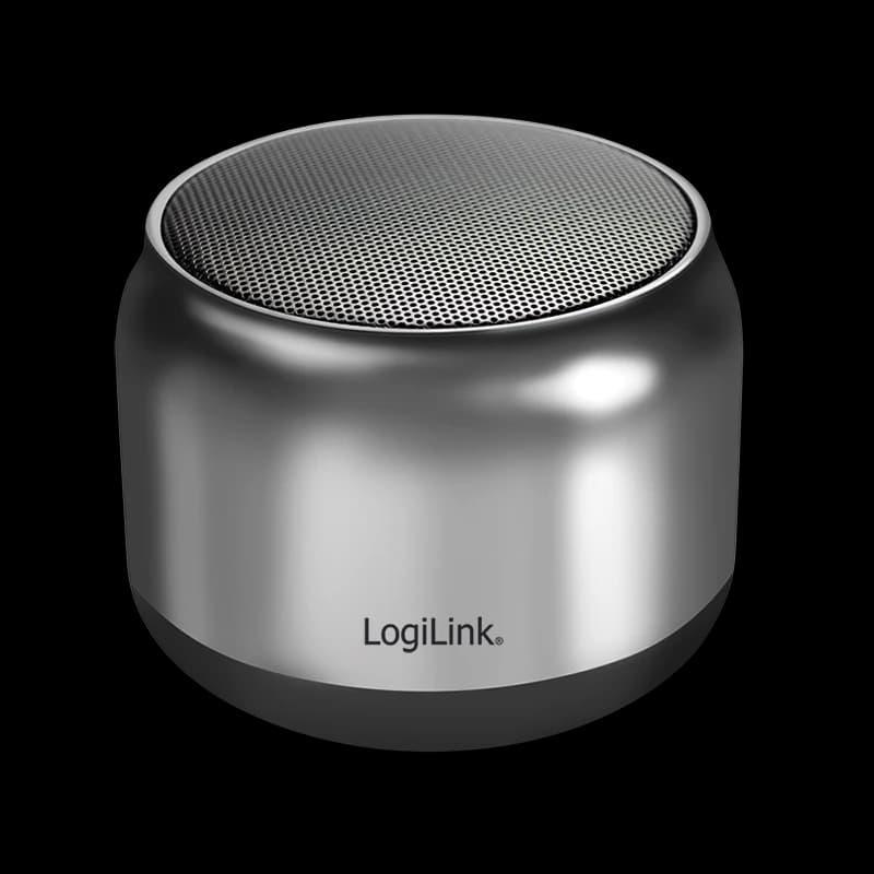 LogiLink Speaker. portable. BT 5.1. TWS. handsfree. grey