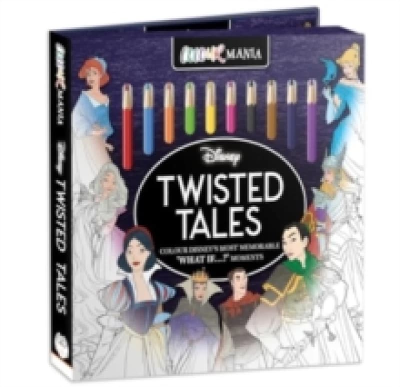 Disney: Twisted Tales Colourmania Paperback / softback
