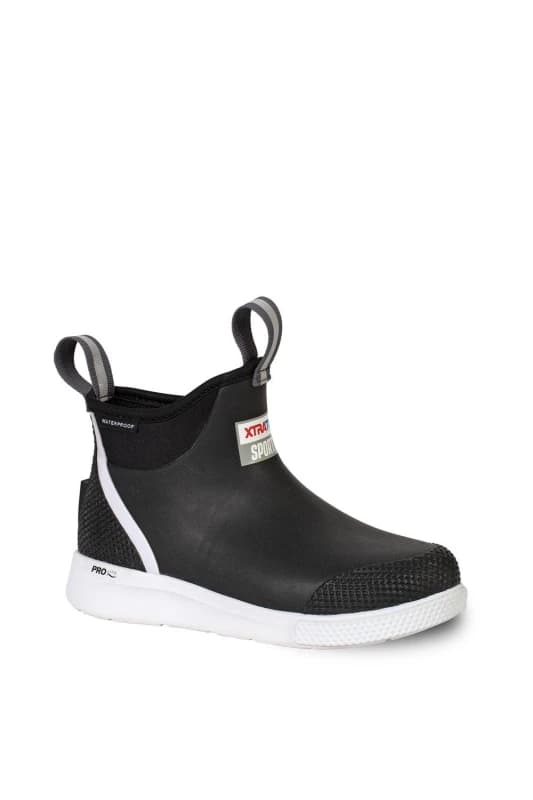 XTRATUF 6" Ankle Deck Boot Sport Black