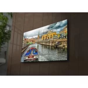 4570?ACT-74 Multicolor Decorative LED Lighted Canvas Painting