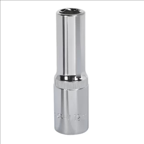 Genuine SEALEY SP1212D WallDrive® Socket 12mm Deep 1/2Sq Drive Fully Polished