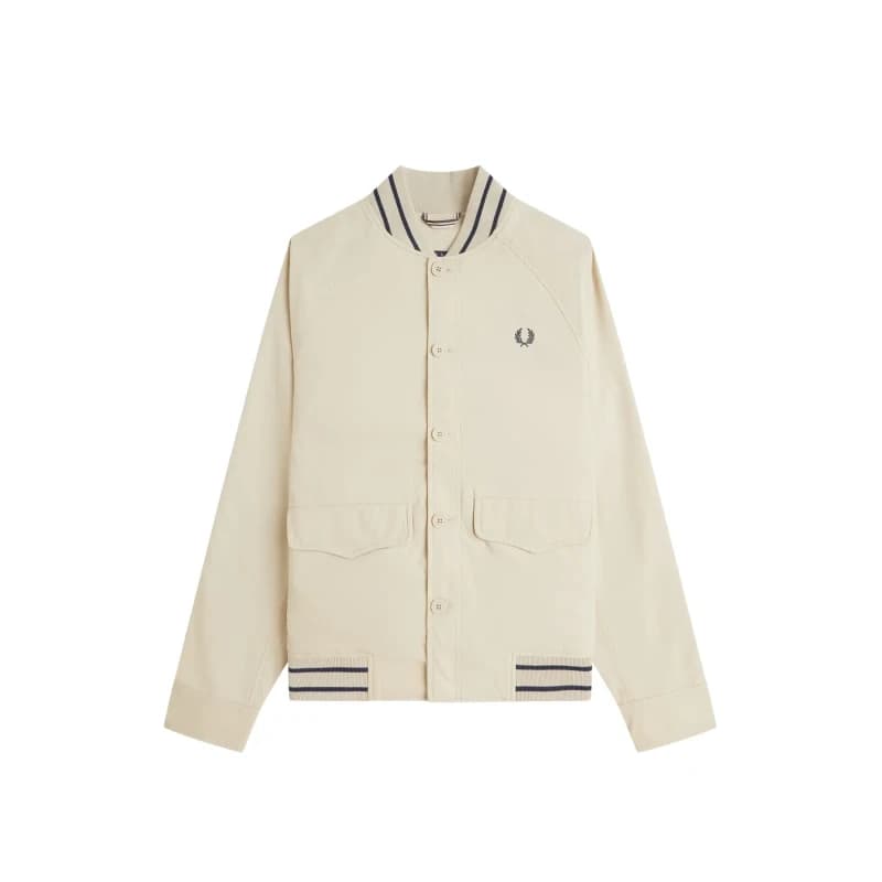 Fred Perry Bomber Jacket Fred Perry Beige Male M