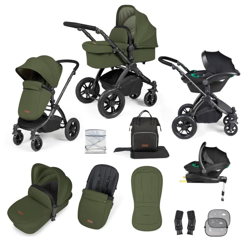 Ickle Bubba Stomp Luxe All-in-One I-Size Travel System - None None One Size