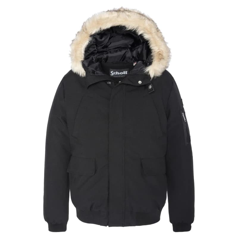 Schott Parka Schott Keyburn Noir Male S