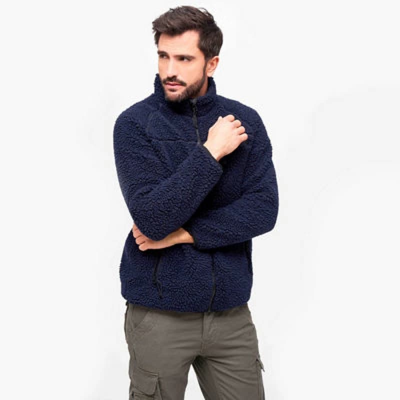 Brandit Teddyfleece Jacket Navy Size Small