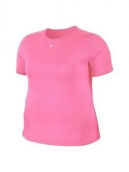 Nike Training Pro Tee (Curve) - Pink