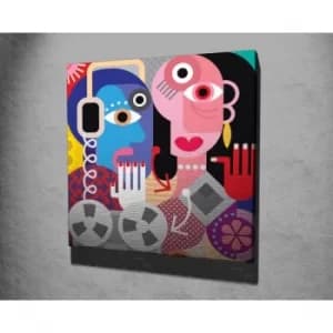 KC296 Multicolor Decorative Canvas Painting