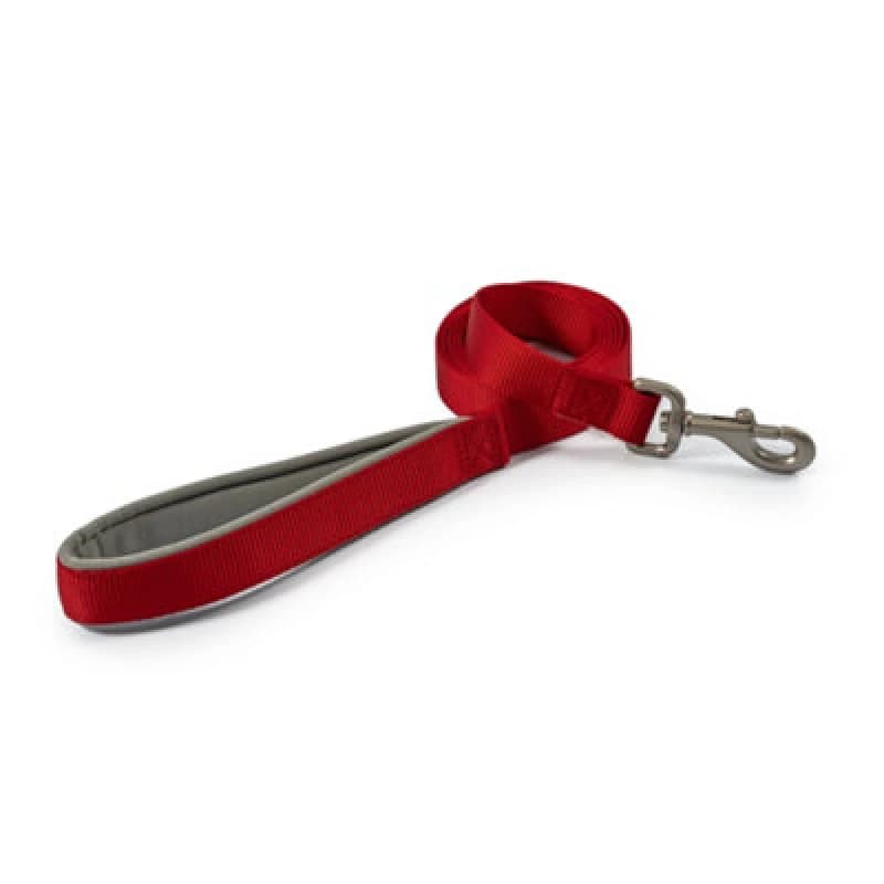 Ancol Viva Reflective Rope Dog Lead Red