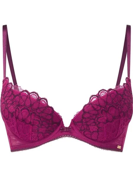 Swirl Padded Plunge Bra