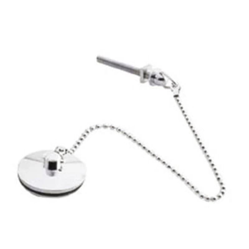 Balterley Ceramic Accessories Basin Plug Chain Chrome Silver