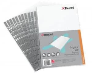 Nyrex Premium Presentation Clear Pocket A4 2001018 (PK50)