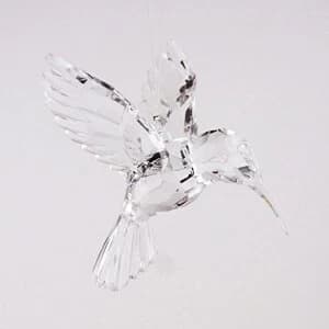 Hummingbird Purple Ornament