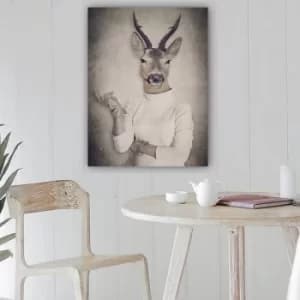 143844802_70100 Multicolor Decorative Canvas Painting