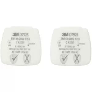 3M Secure Click particle insertion filter D7925 P2 R. D7925 4 pc(s)