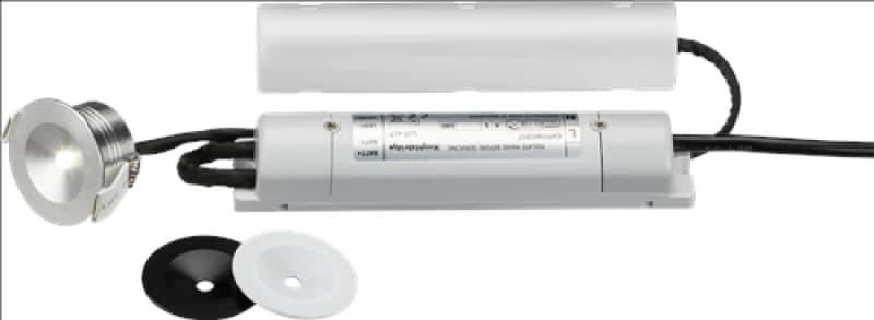 KnightsBridge 230V IP20 3W LED Emergency Downlight - Self-Test