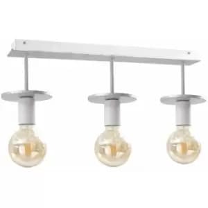Keter Saturn Ceiling Spotlight Bar Silver, 60cm, 3x E27
