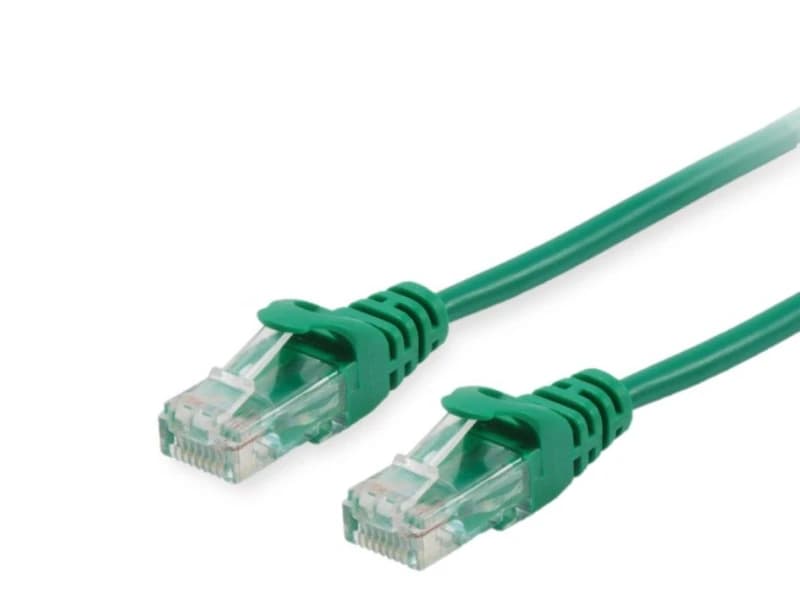 Equip Cat.6 U/UTP Patch Cable. 0.25m. Green