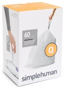 simplehuman Bin Liner Code Q 3 x 20 Pack 60 Liners