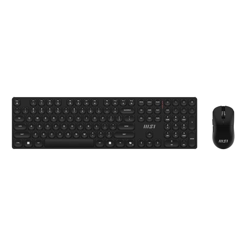 MSI FORGE K210 WIRELESS COMBO keyboard Mouse included Home/Office USB
