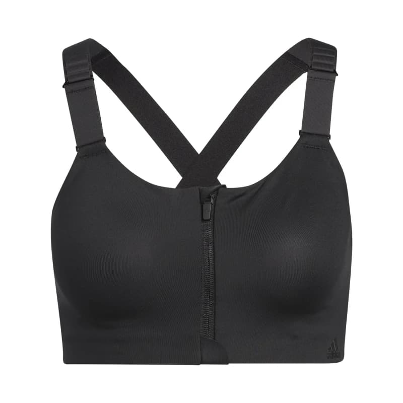 adidas Tlrd Impact Luxe Training High Support Zip Bra - Black 30A