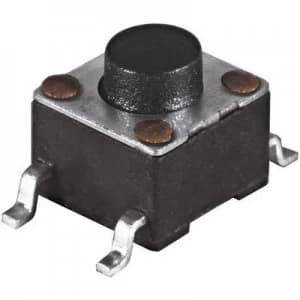 Namae Electronics JTP 1138F Pushbutton 12 Vdc 0.05 A 1 x OffOn momentary