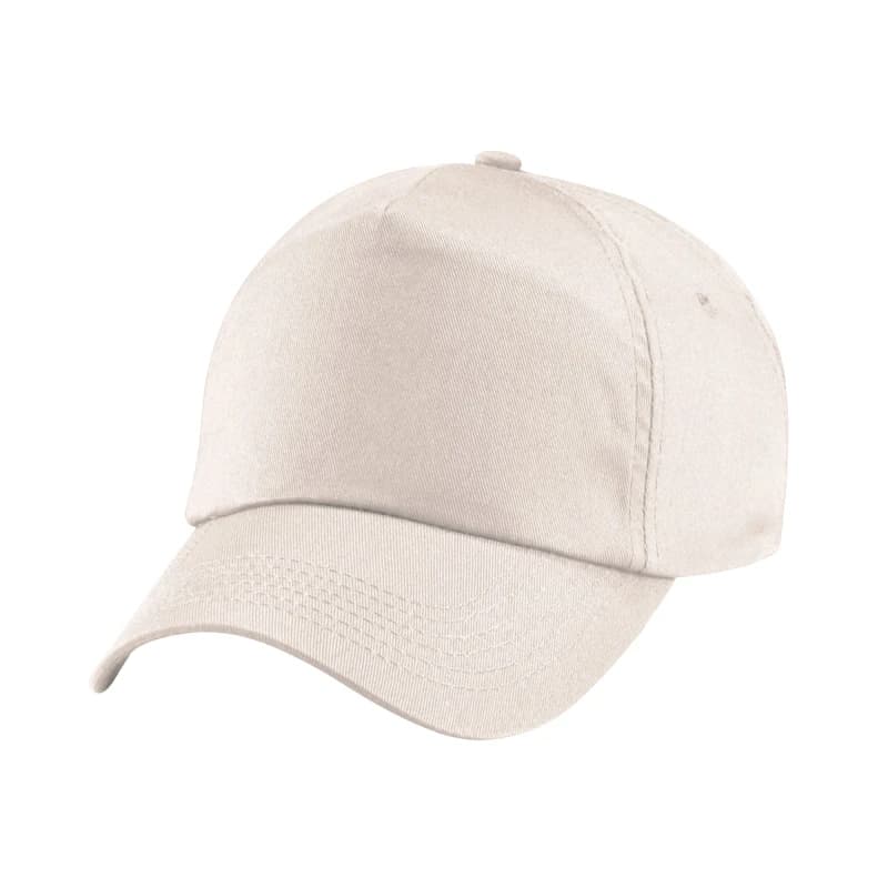 Beechfield Original 5 Panel Cap in Light Sand Light Sand Unisex One Size