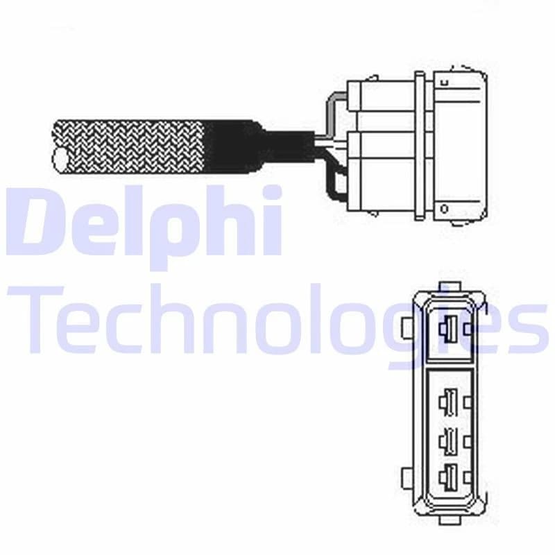 DELPHI Lambda sensor DELPHI ES10333-12B1