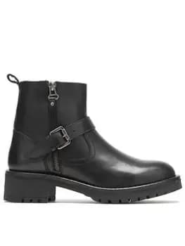 Hush Puppies Hush Puppies Anna Zip Boot, Black, Size 6, Women