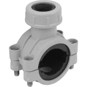 McAlpine CLAMP1 Pipe Clamp in Grey