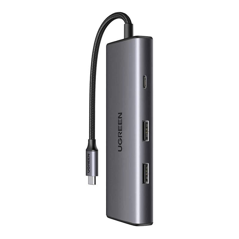 Ugreen 15531 interface hub USB Type-C 1000 Mbps Grey