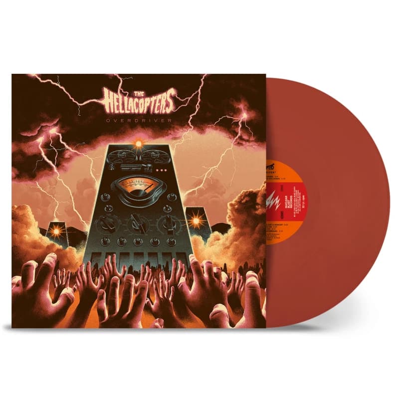 The Hellacopters Overdriver LP multicolor Onesize Unisex