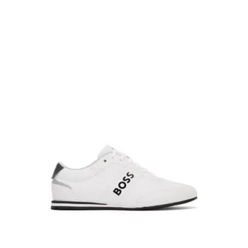 BOSS Rusham Low Trainers - White