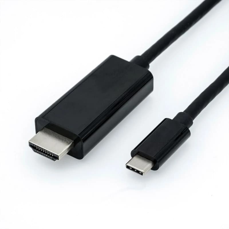 ROLINE 11.04.5841 video cable adapter 2m USB Type-C HDMI Black
