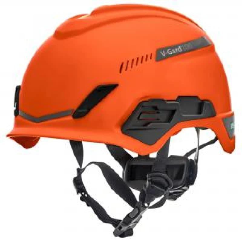 MSA V - Gard H1 Tri - Vented Helmet Orange