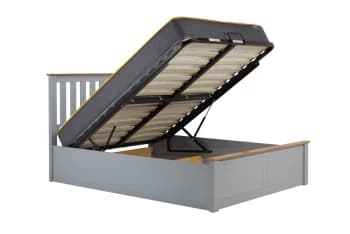 Birlea Phoenix Double Ottoman Bed Frame - Stone Grey